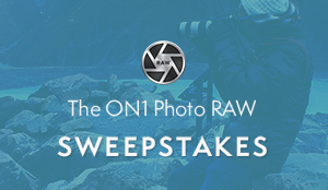 Announcing the ON1 Photo RAW Sweepstakes