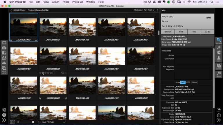 Video: Working with Bracketed Photos in Browse