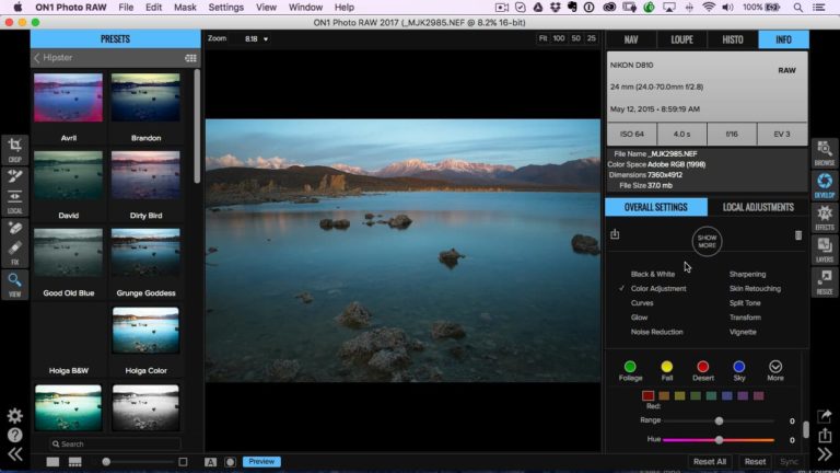 ON1 Photo Raw and Working with Network Drives