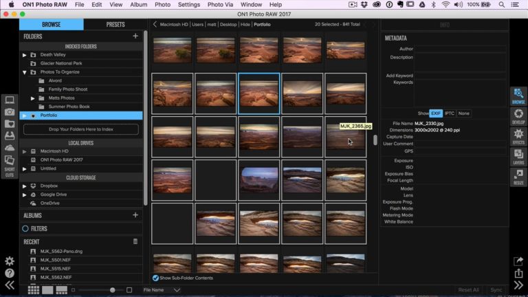 The New ON1 Browse for Lightroom Users