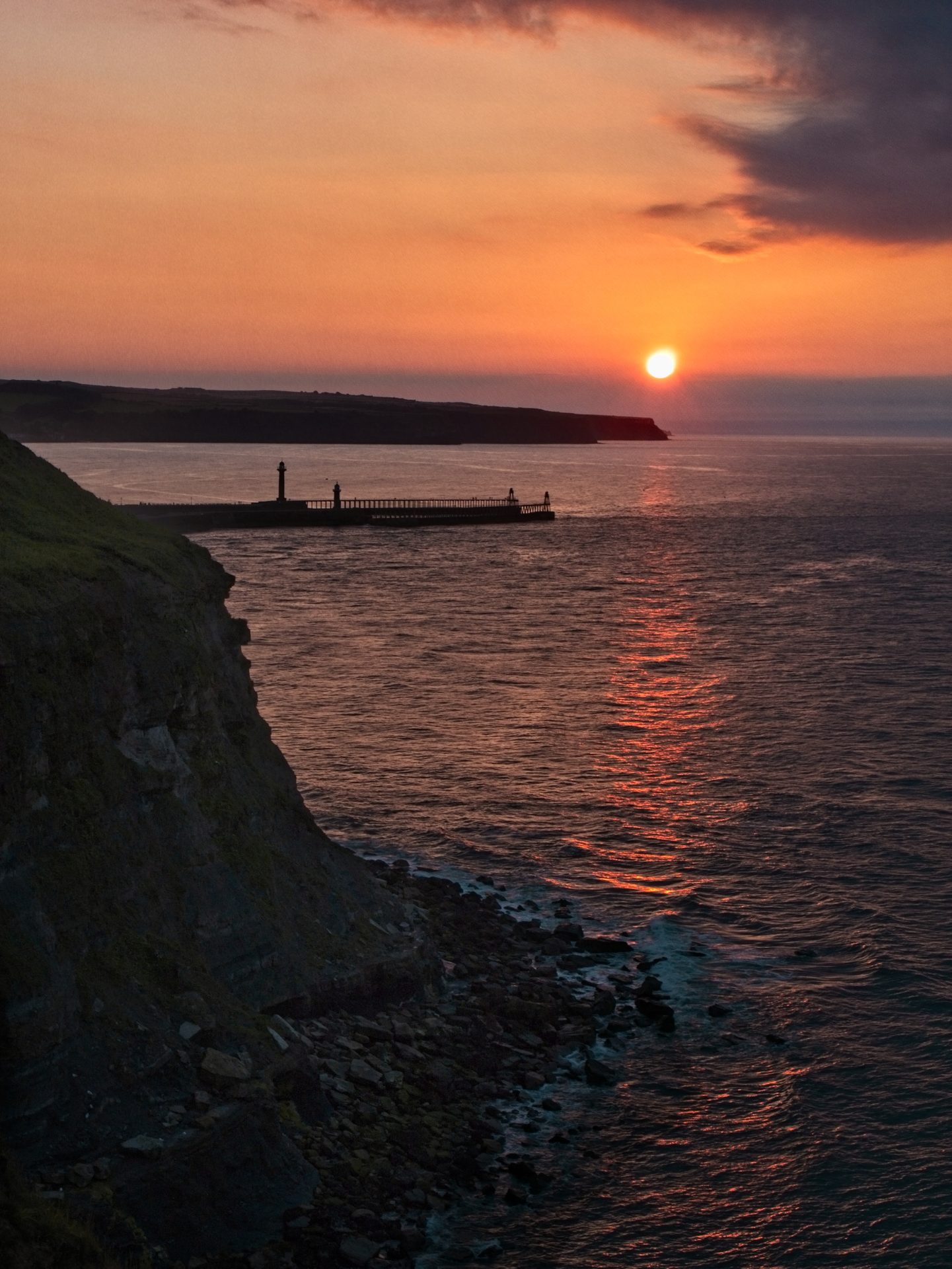 Whitby Sun Whitby Harbour at Sunset (HDR) - ON1 Plus Community Gallery - ON1