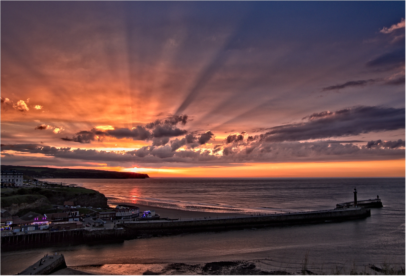 Sunset Over Whitby Harbour - ON1 Plus Community Gallery - ON1